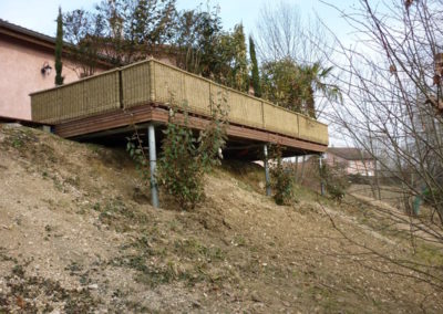 Réalisation d’une terrasse en bois à Priay 01160