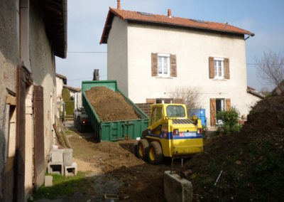 Terrassement avec évacuation des terres à Ars sur Formans